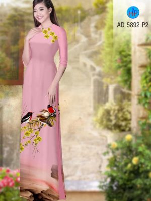 Vải áo dài hoa mai và chim thiết kế 2020 AD 5892 23 1580454477 833 Vai ao dai hoa mai va chim thiet ke 2020