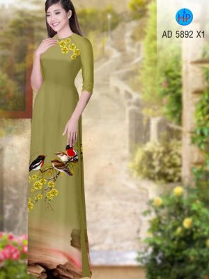 Vải áo dài hoa mai và chim thiết kế 2020 AD 5892 37 1580454478 39 Vai ao dai hoa mai va chim thiet ke 2020
