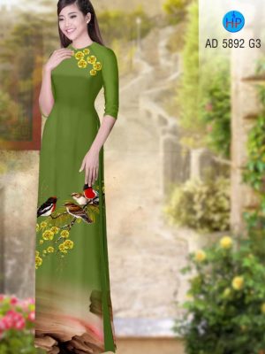 Vải áo dài hoa mai và chim thiết kế 2020 AD 5892 32 1580454478 708 Vai ao dai hoa mai va chim thiet ke 2020