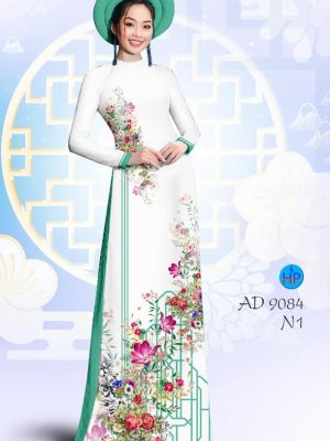 1580454571 167 Vai ao dai hoa mua xuan thiet ke 2020 AD