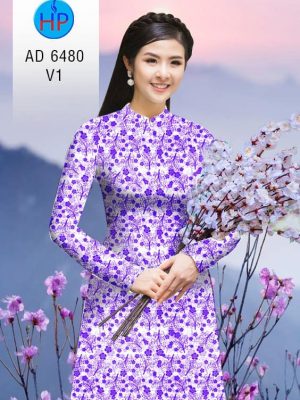 Vải áo dài hoa nhí đều mới ra AD 6480 35 1580454683 482 Vai ao dai hoa nhi deu moi ra AD 6480