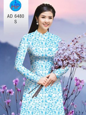 Vải áo dài hoa nhí đều mới ra AD 6480 30 1580454683 575 Vai ao dai hoa nhi deu moi ra AD 6480