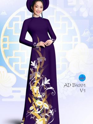 Vải áo dài Cúc hoạ mi và hoa lúa mạch mới ra AD B4201 22 1580620857 353 Vai ao dai Cuc hoa mi va hoa lua mach