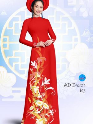 Vải áo dài Cúc hoạ mi và hoa lúa mạch mới ra AD B4201 23 1580620857 465 Vai ao dai Cuc hoa mi va hoa lua mach