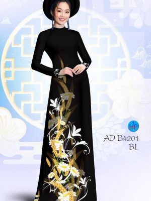 Vải áo dài Cúc hoạ mi và hoa lúa mạch mới ra AD B4201 37 1580620858 208 Vai ao dai Cuc hoa mi va hoa lua mach