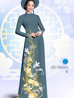 Vải áo dài Cúc hoạ mi và hoa lúa mạch mới ra AD B4201 34 1580620858 950 Vai ao dai Cuc hoa mi va hoa lua mach