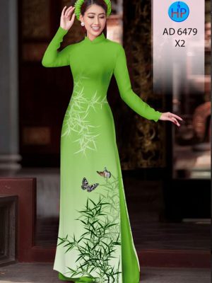 Vải áo dài Bướm và trúc kiểu mới AD 6479 27 1580621247 434 Vai ao dai Buom va truc kieu moi AD 6479