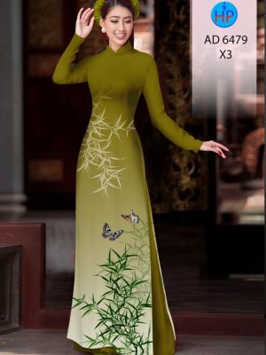 Vải áo dài Bướm và trúc kiểu mới AD 6479 25 1580621247 46 Vai ao dai Buom va truc kieu moi AD 6479