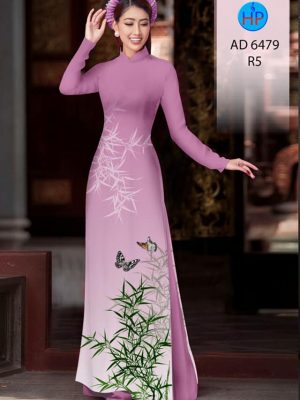 Vải áo dài Bướm và trúc kiểu mới AD 6479 28 1580621247 497 Vai ao dai Buom va truc kieu moi AD 6479