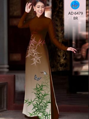 Vải áo dài Bướm và trúc kiểu mới AD 6479 26 1580621247 653 Vai ao dai Buom va truc kieu moi AD 6479
