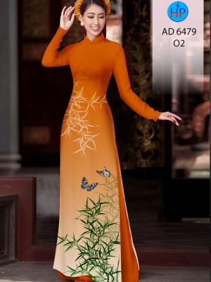 Vải áo dài Bướm và trúc kiểu mới AD 6479 32 1580621248 219 Vai ao dai Buom va truc kieu moi AD 6479