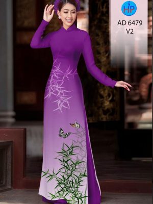 Vải áo dài Bướm và trúc kiểu mới AD 6479 33 1580621248 320 Vai ao dai Buom va truc kieu moi AD 6479