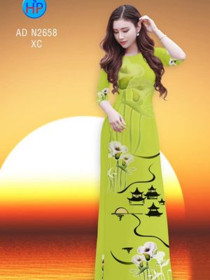 Vải áo dài Hoa thuỷ vu kiểu mới AD N2658 31 1580709227 558 Vai ao dai Hoa thuy vu kieu moi AD N2658