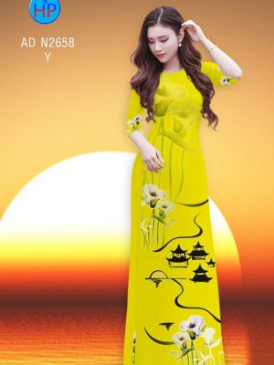 Vải áo dài Hoa thuỷ vu kiểu mới AD N2658 36 1580709227 88 Vai ao dai Hoa thuy vu kieu moi AD N2658