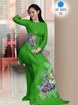 Vải áo dài Lan tím thiết kế 2020 AD 9023 25 1580709323 234 Vai ao dai Lan tim thiet ke 2020 AD 9023