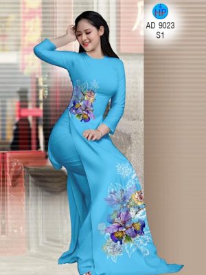 Vải áo dài Lan tím thiết kế 2020 AD 9023 29 1580709323 45 Vai ao dai Lan tim thiet ke 2020 AD 9023