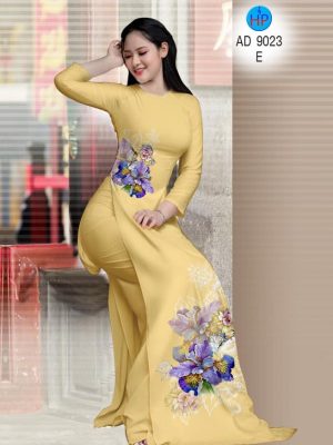 Vải áo dài Lan tím thiết kế 2020 AD 9023 26 1580709323 554 Vai ao dai Lan tim thiet ke 2020 AD 9023