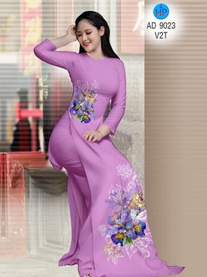 Vải áo dài Lan tím thiết kế 2020 AD 9023 28 1580709323 687 Vai ao dai Lan tim thiet ke 2020 AD 9023