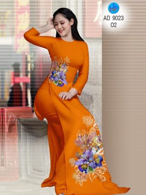 Vải áo dài Lan tím thiết kế 2020 AD 9023 24 1580709323 924 Vai ao dai Lan tim thiet ke 2020 AD 9023