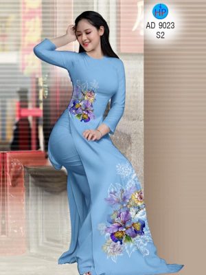 Vải áo dài Lan tím thiết kế 2020 AD 9023 37 1580709324 313 Vai ao dai Lan tim thiet ke 2020 AD 9023
