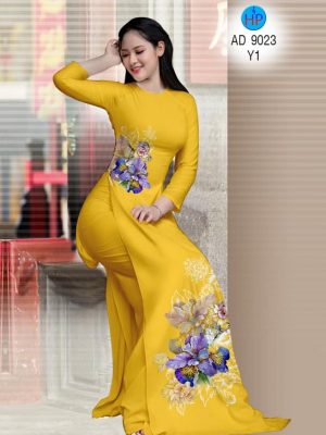 Vải áo dài Lan tím thiết kế 2020 AD 9023 35 1580709324 844 Vai ao dai Lan tim thiet ke 2020 AD 9023