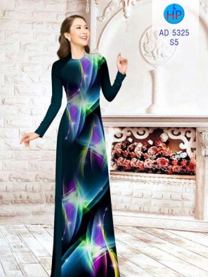 Vải áo dài Lập thể 3D mới ra AD 5325 28 1580709694 976 Vai ao dai Lap the 3D moi ra AD 5325