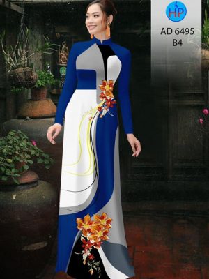 Vải áo dài Hoa và lạp thể thiết kế 2020 AD 6495 28 1580709964 368 Vai ao dai Hoa va lap the thiet ke 2020