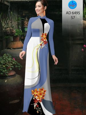 Vải áo dài Hoa và lạp thể thiết kế 2020 AD 6495 34 1580709964 672 Vai ao dai Hoa va lap the thiet ke 2020