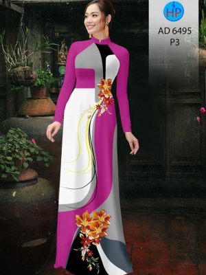 Vải áo dài Hoa và lạp thể thiết kế 2020 AD 6495 37 1580709964 997 Vai ao dai Hoa va lap the thiet ke 2020
