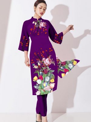 1580894806 245 Vai ao dai cach tan hoa hong kieu moi AD