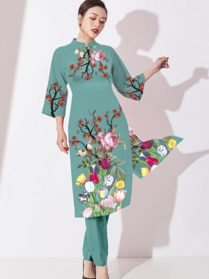 1580894807 948 Vai ao dai cach tan hoa hong kieu moi AD