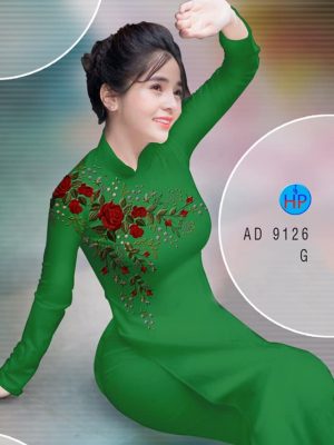 1580896035 888 Vai ao dai Hoa hong kieu moi AD 9126