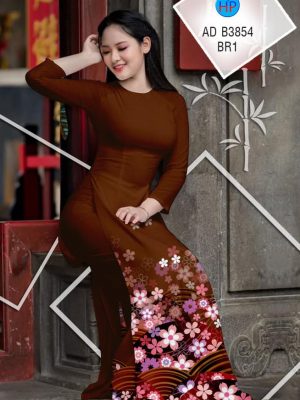 Vải áo dài hoa in 3D kiểu mới AD B3854 23 1580896423 334 Vai ao dai hoa in 3D kieu moi AD B3854