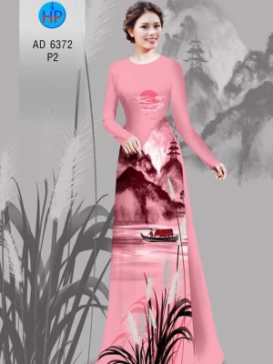 Vải áo dài Đêm quê hương yên bình kiểu mới AD 6372 21 1580897454 322 Vai ao dai Dem que huong yen binh kieu moi