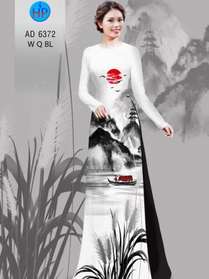 Vải áo dài Đêm quê hương yên bình kiểu mới AD 6372 29 1580897454 687 Vai ao dai Dem que huong yen binh kieu moi