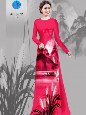 Vải áo dài Đêm quê hương yên bình kiểu mới AD 6372 22 1580897454 91 Vai ao dai Dem que huong yen binh kieu moi