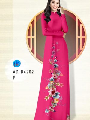 1580897587 72 Vai ao dai hoa in 3D moi ra AD B4202