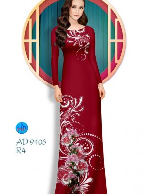 Vải áo dài Hoa cẩm chướng thiết kế 2020 AD 9106 31 1580964421 112 Vai ao dai Hoa cam chuong thiet ke 2020 AD
