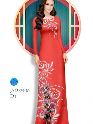 Vải áo dài Hoa cẩm chướng thiết kế 2020 AD 9106 26 1580964421 26 Vai ao dai Hoa cam chuong thiet ke 2020 AD