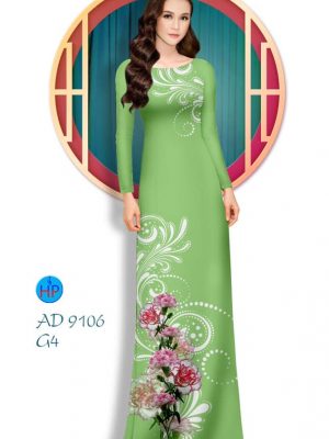 Vải áo dài Hoa cẩm chướng thiết kế 2020 AD 9106 24 1580964421 286 Vai ao dai Hoa cam chuong thiet ke 2020 AD