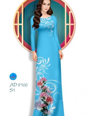 Vải áo dài Hoa cẩm chướng thiết kế 2020 AD 9106 32 1580964421 652 Vai ao dai Hoa cam chuong thiet ke 2020 AD