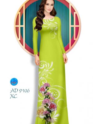 Vải áo dài Hoa cẩm chướng thiết kế 2020 AD 9106 34 1580964421 973 Vai ao dai Hoa cam chuong thiet ke 2020 AD