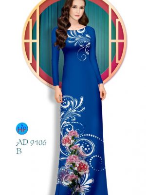 Vải áo dài Hoa cẩm chướng thiết kế 2020 AD 9106 37 1580964422 974 Vai ao dai Hoa cam chuong thiet ke 2020 AD