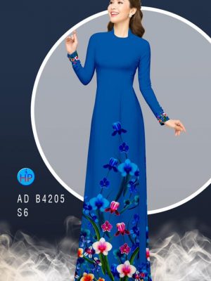 1580964697 102 Vai ao dai Hoa Lan kieu moi AD B4205