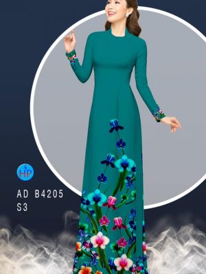 1580964697 115 Vai ao dai Hoa Lan kieu moi AD B4205