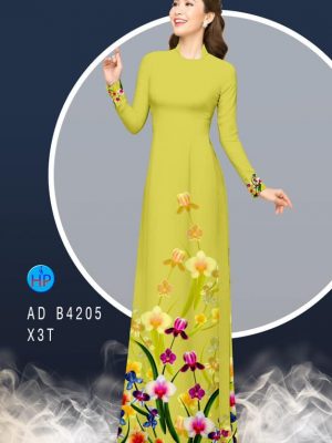 1580964697 685 Vai ao dai Hoa Lan kieu moi AD B4205