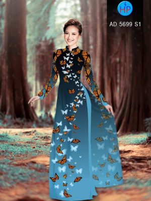 Vải áo dài Bướm mới ra AD 5699 23 1580980371 231 Vai ao dai Buom moi ra AD 5699