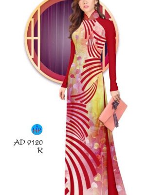 Vải áo dài Lập thể và lá mới ra AD 9120 33 1580980467 369 Vai ao dai Lap the va la moi ra AD