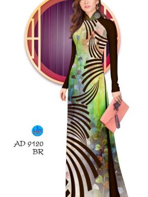 Vải áo dài Lập thể và lá mới ra AD 9120 24 1580980467 493 Vai ao dai Lap the va la moi ra AD