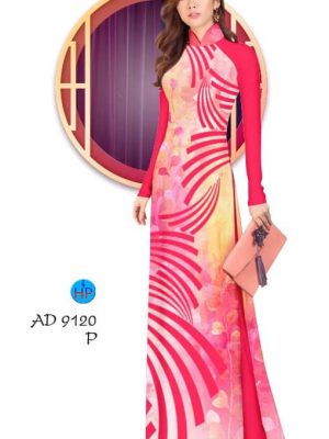 Vải áo dài Lập thể và lá mới ra AD 9120 31 1580980467 522 Vai ao dai Lap the va la moi ra AD
